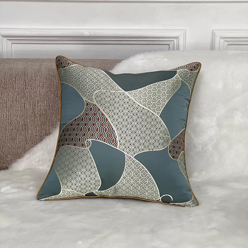 Luxury Jacquard Cushion Cover 18×18 Inch