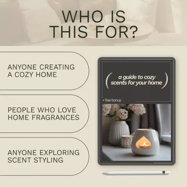 A Guide to Cozy Scents for Your Home – Printable Scent Checklist, Home Fragrance Guide, Essential Oil Blending, Cozy Home Aroma Planner, Digital Download - DSARD
