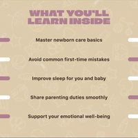 First-Time Parent Survival Guide – Newborn Care, Sleep Tips, Emotional Support & Parenting Strategies Digital Download