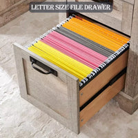 60″ Rustic Farmhouse Executive Desk with Hutch and Charging Station - DSARD - DSARD