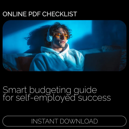 The Self-Employed Success: Master Your Finances Like a Pro | Budgeting for Self-Employed People Checklist | Small Business & Freelancer Finance Planner