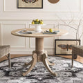 Rustic Round Drop-Leaf Dining Table - DSARD
