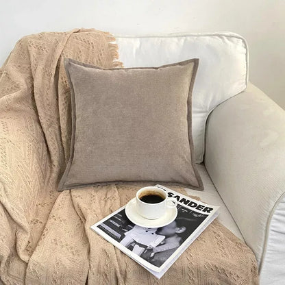 Luxury Nordic Plush Pillow Case 18×18 Inch