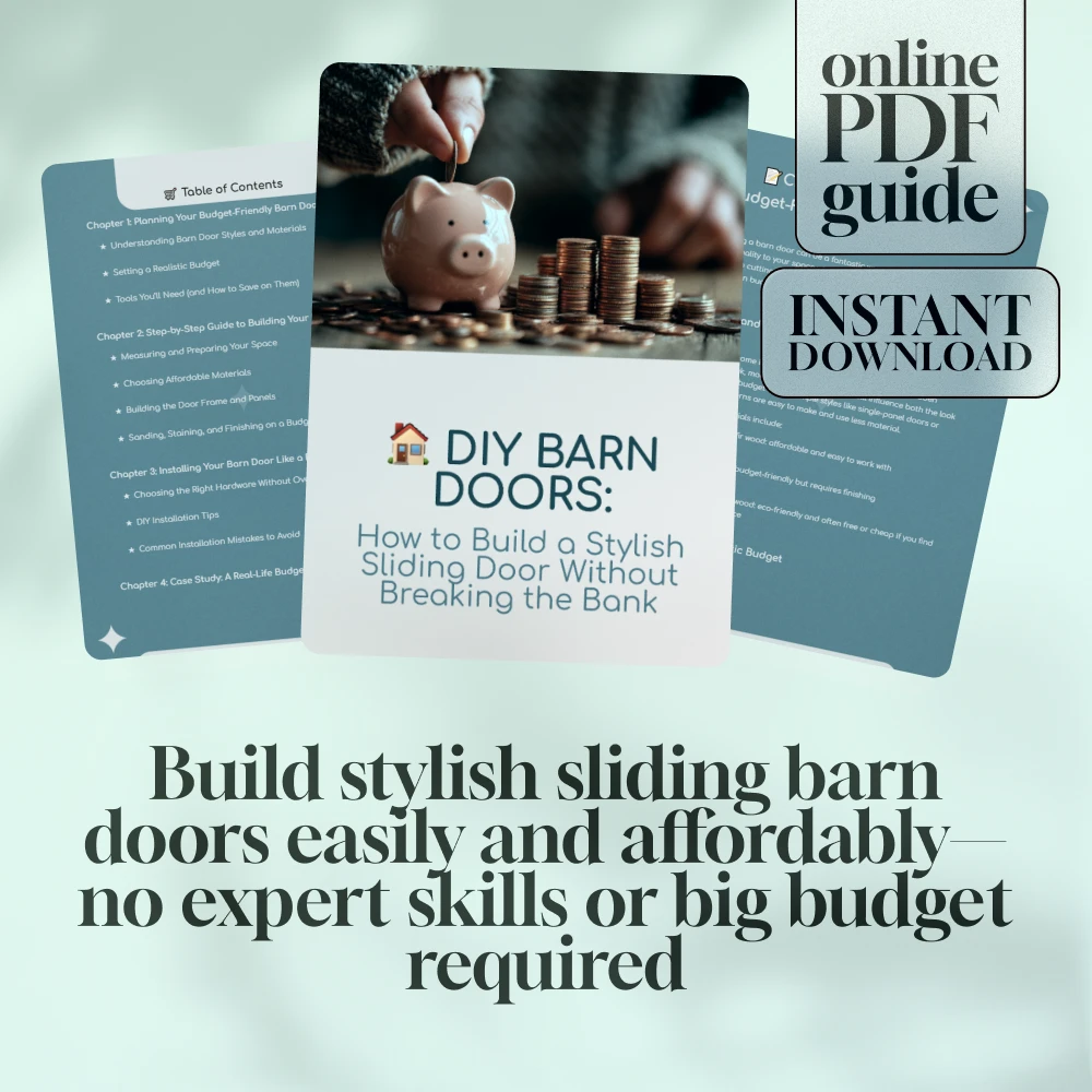 DIY Barn Doors: How to Build a Stylish Sliding Door Without Breaking the Bank | Budget-Friendly Barn Door Building Guide | How to Build a Barn Door on a Budget