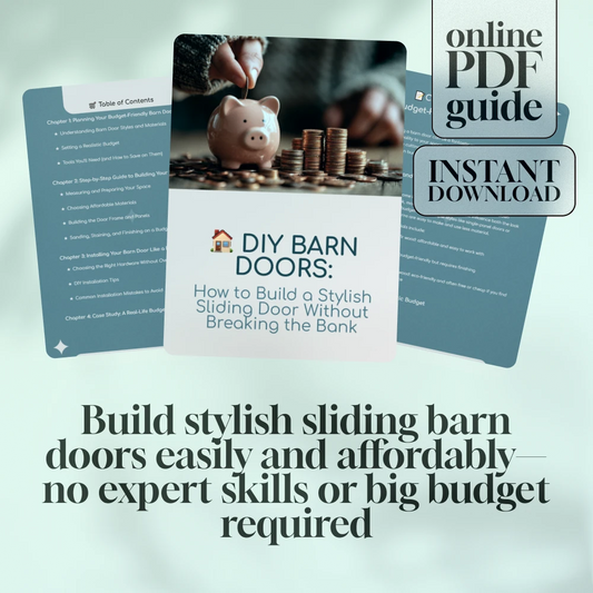DIY Barn Doors: How to Build a Stylish Sliding Door Without Breaking the Bank | Budget-Friendly Barn Door Building Guide | How to Build a Barn Door on a Budget