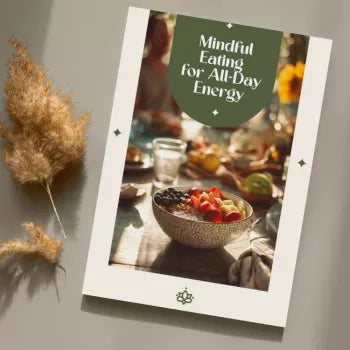Mindful Eating for All-Day Energy | Digital Download Guide for Better Nutrition, Healthy Habits, AI Tools, Portion Control, and Steady Energy