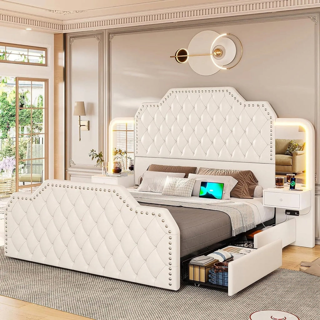 Queen Size Platform Bed Frame - DSARD