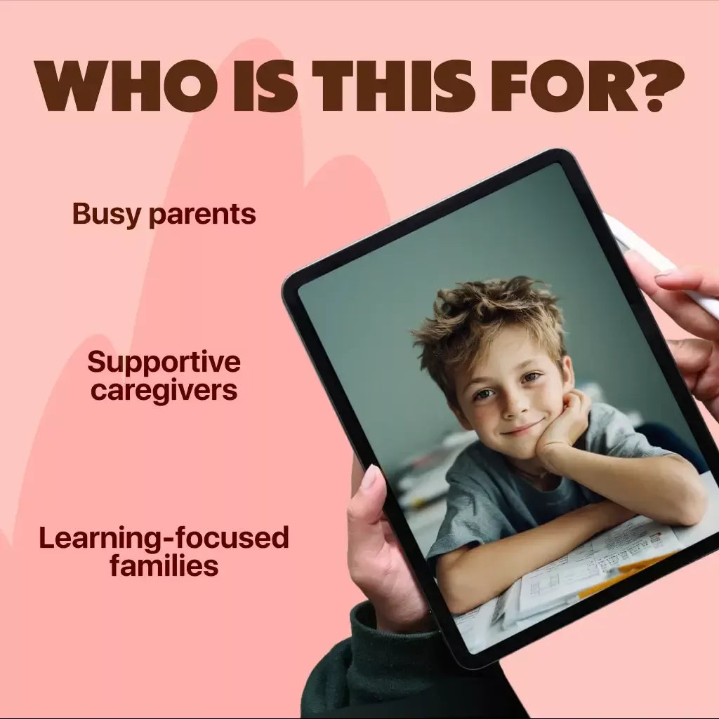 Homework Help Made Easy Toolkit for Parents – Printable Guide for Creating Study Habits, Homework Strategies & Independent Learning