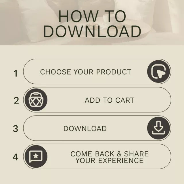 Transform Your Living Room into a Sanctuary Digital Guide | Cozy Home Styling eBook | Living Room Makeover Checklist | Home Sanctuary Design for Relaxation & Calm