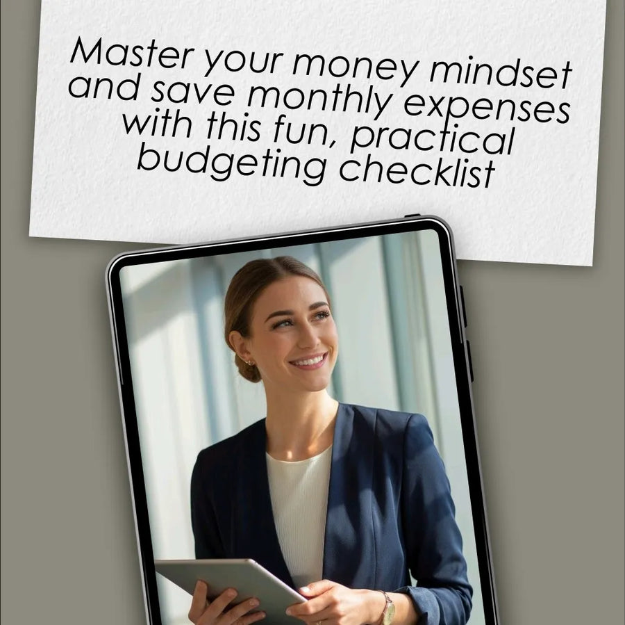 Monthly Expense Savings Checklist | Save Monthly Expenses | Digital Download Printable Budget Tool for Tracking & Saving Money