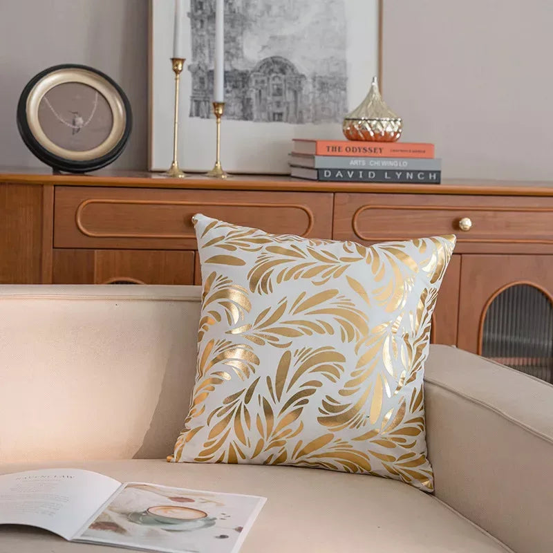 17x17in Geometric Velvet Pillow Cover - DSARD