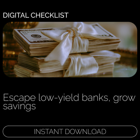 Escape the Big Bank Trap: Smart Savings Checklist | Simple Steps Showing