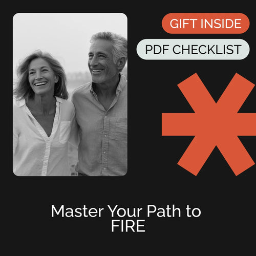 Your FIRE Checklist: Steps to Financial Independence – Printable Early Retirement Planner, how to fire movement, Financial Freedom Checklist, Digital Download