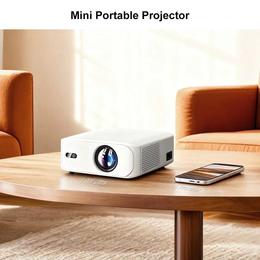 4K Android Mini Home Theater Projector with Bluetooth - DSARD