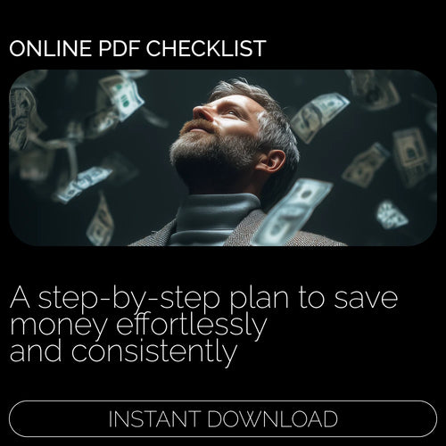 The Smart Saver’s Checklist | Printable Money Tracker & Budget Planner for How to Properly Save Money