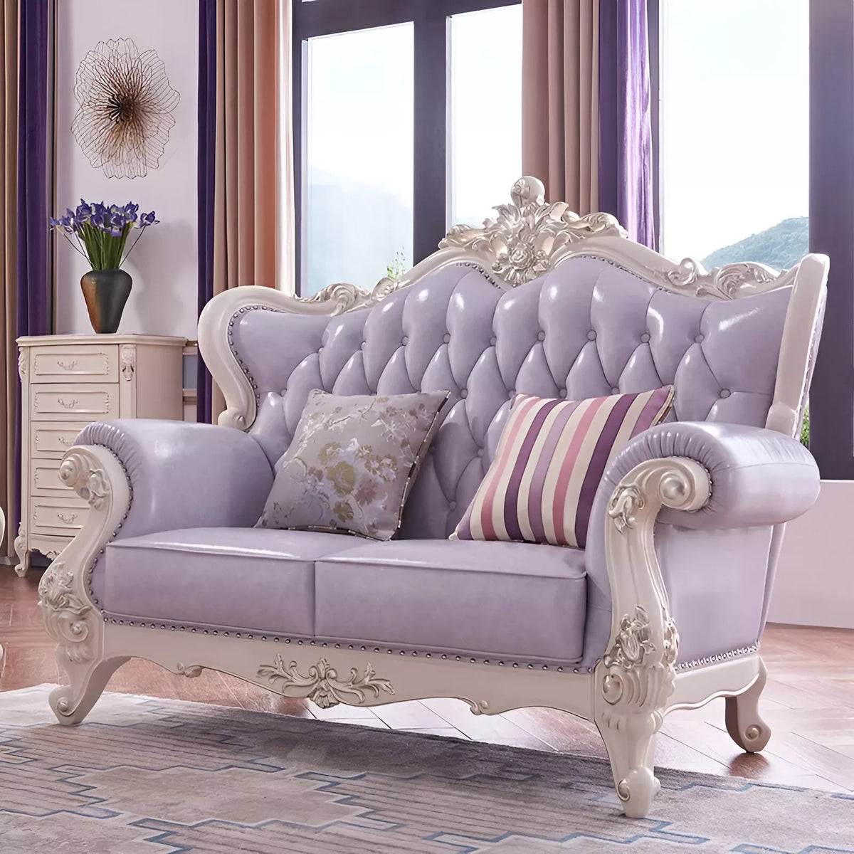 Luxury High-Back Recliner Sofa Set - DSARD