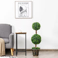 Elegant 36″ Double Ball Topiary Artificial Tree for Indoor & Outdoor Decor - DSARD