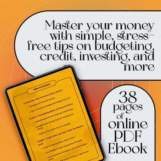 Financial Literacy for Dummies: Your No-Stress Guide to Mastering Money | Beginner-Friendly eBook for Budgeting, Credit, Investing & More