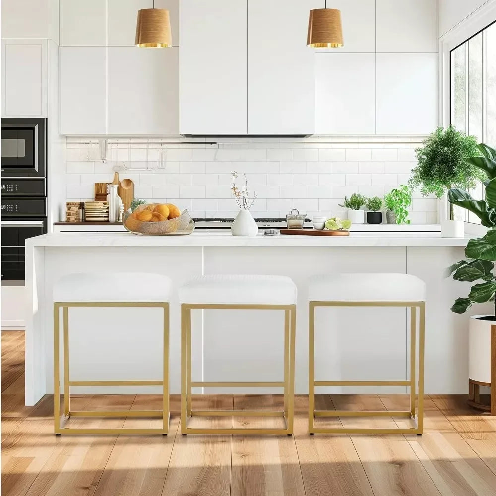 Counter Height Bar Stools Set of 3 - DSARD - DSARD