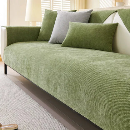 Waterproof Chenille Sofa Cushion Cover – Non-Slip, Anti-Scratch, Universal Fit