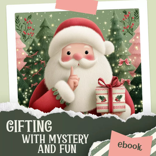 Gifting with Mystery and Fun | Secret Santa Guide Digital Download, Holiday Gift Exchange eBook & Checklist | Festive Party Planning Printable - DSARD