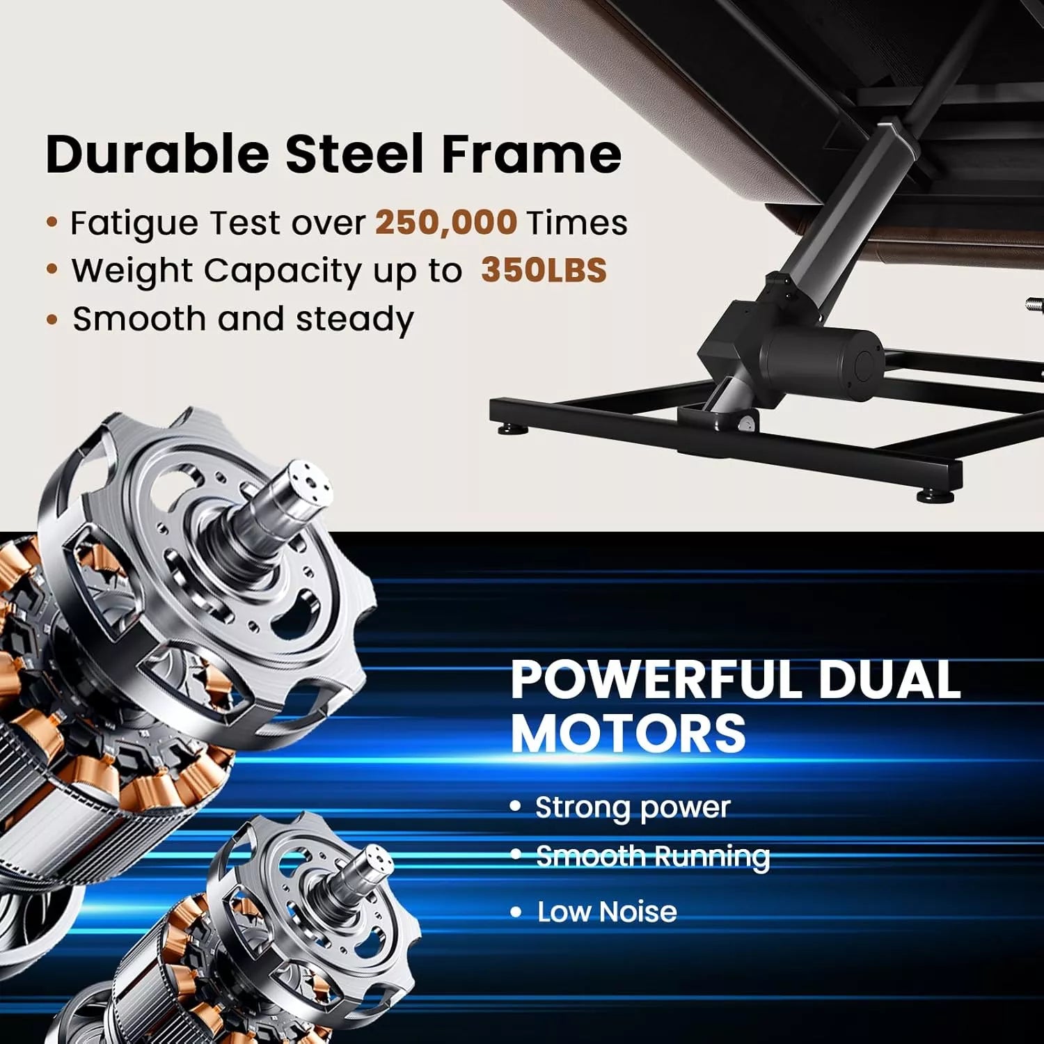 Power Lift Chair with Massage, Heating, USB Ports & Remote Control - DSARD