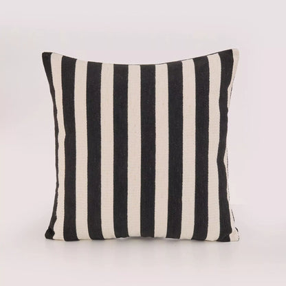 Nordic Snowy Striped Chenille Pillow Cover – Thickened Wear-Resistant Cushion for Sofa