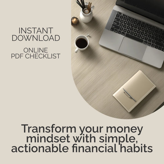 Checklist: Master Your Money Mindset in 7 Simple Steps | Printable Guide for Budgeting, Abundance Mindset, Financial Clarity & how to think about money | Digital Download