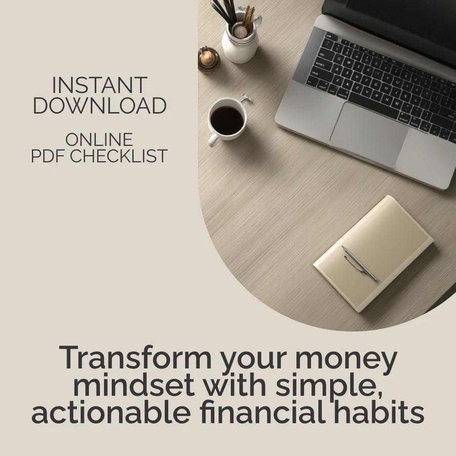 Checklist: Master Your Money Mindset in 7 Simple Steps | Printable Guide for Budgeting, Abundance Mindset, Financial Clarity & how to think about money | Digital Download