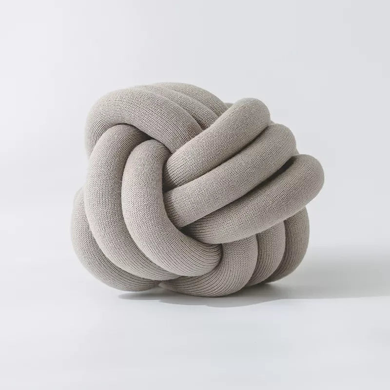 DIY Knot Pillow Ball – Oversized Soft Cushion for Home & Pets - DSARD