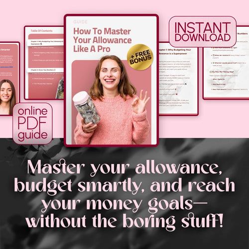 How to Master Your Allowance Like a Pro | Budgeting Guide for Kids & Teens | How Do You Budget Your Allowance eBook Download