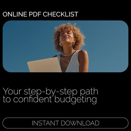 Money Mastery Checklist: Figure Out Your Money | Printable Budget Planner, Digital Download for How to Figure Out Your Budget, Personal Finance Organizer