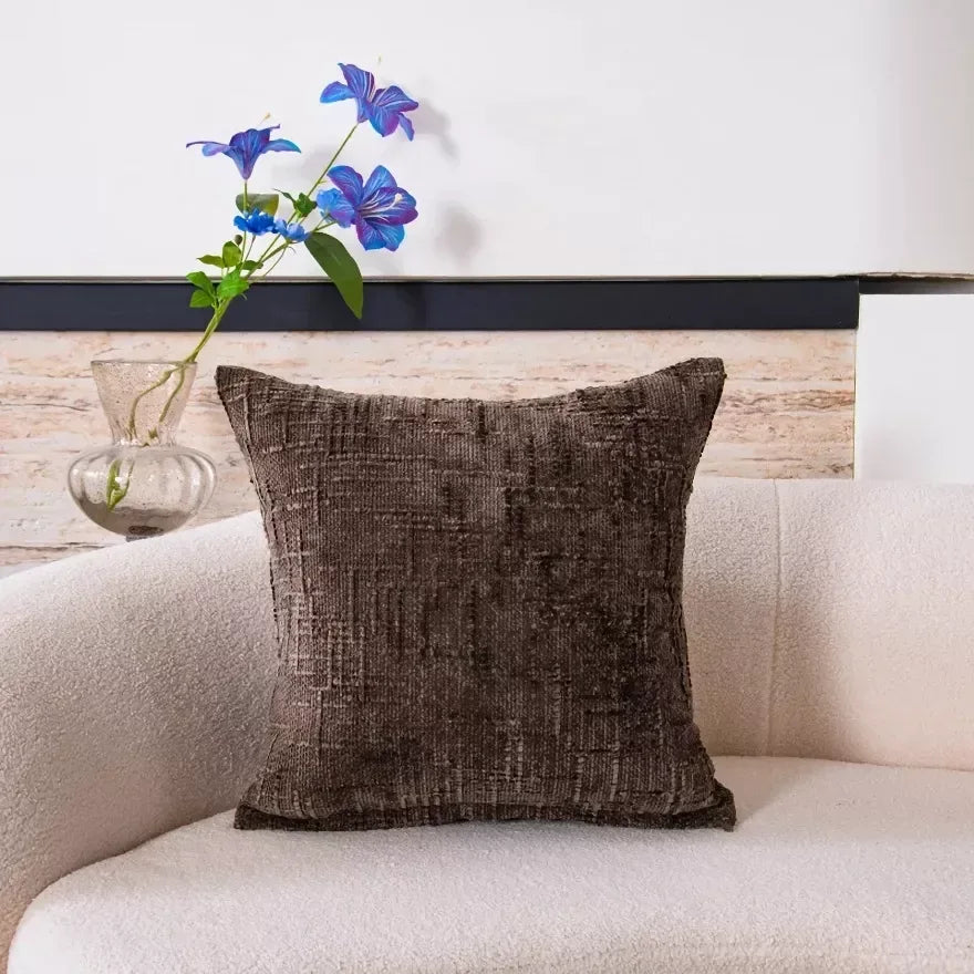 Coarse Linen Seat Cushion Cover – Soft, Breathable, and Decorative Backrest Cover for Office and Car - DSARD