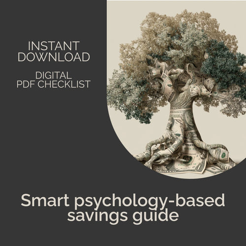 Envelope Challenge Psychology Checklist | Savings Psychology Behind Envelope Challenge | Budgeting Motivation Printable | Digital Savings Checklist