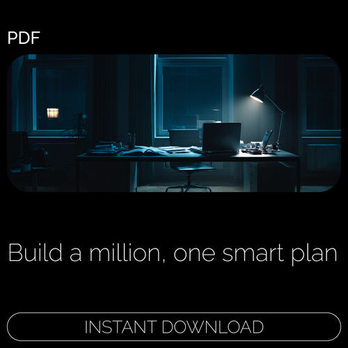 Million in Motion: Your 20-Year Plan to $1,000,000 – Smart Wealth Building Guide | How to Save a Million Dollars in 20 Years | Long-Term Financial Planning PDF