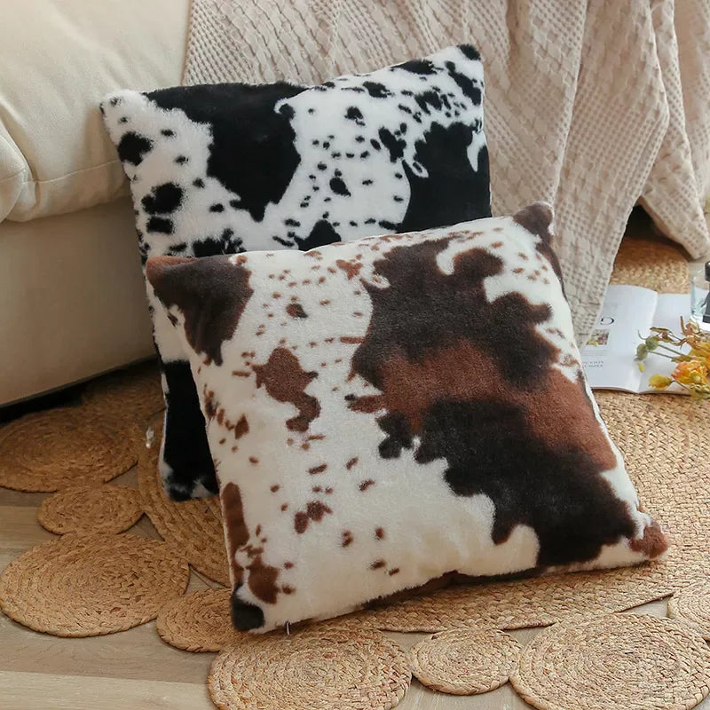 Double-Sided Plush Throw Pillow Cover – Soft Nordic Style Cushion Case - DSARD