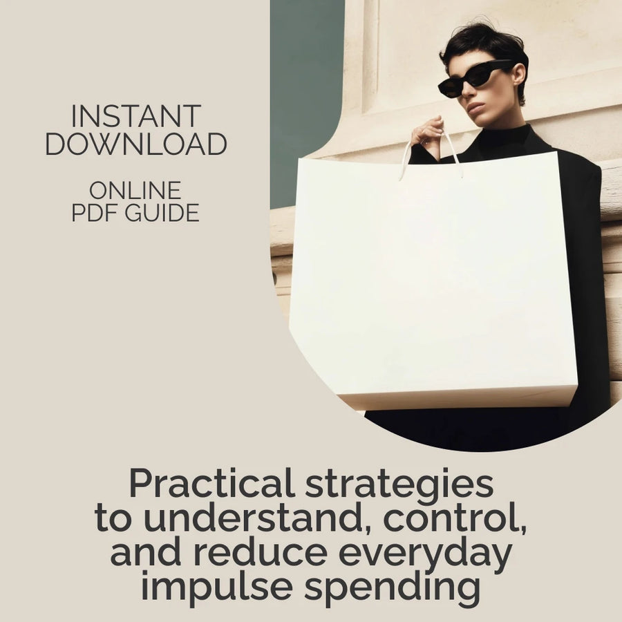 Your Guide to Avoiding Impulse Buying – Printable Money-Saving Guide for Smarter Spending | how to avoid impulse buying | Financial Wellness eBook & Checklist