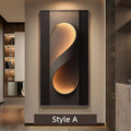 Modern Crystal Porcelain LED Wall Light with Remote Dimming