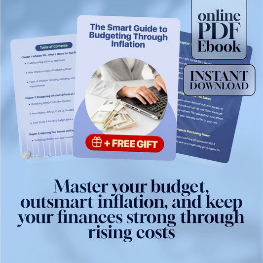 The Smart Guide to Budgeting Through Inflation – eBook for How to Budget with Inflation | Digital Download Guide