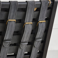 Household Retro Solid Wood Saddle Chair - DSARD