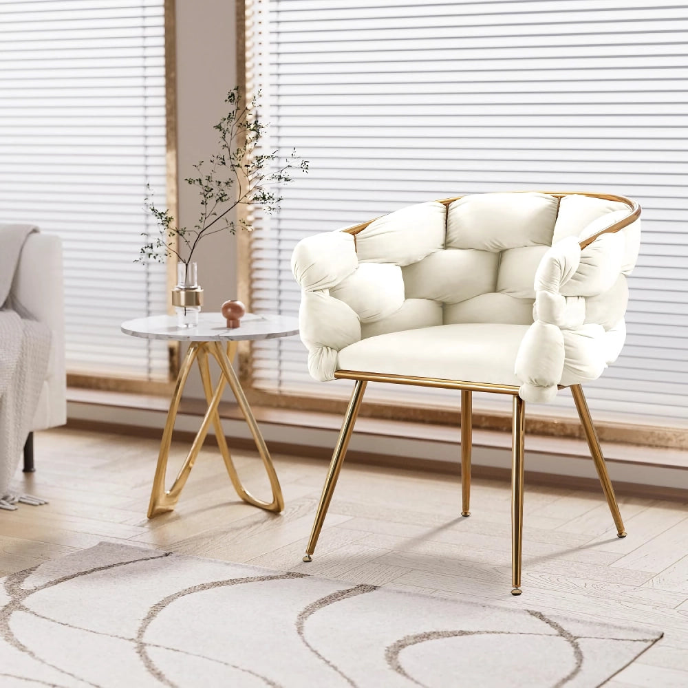 Modern Velvet Vanity Chair - DSARD