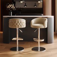 Modern Minimalist Swivel Bar Stool – Adjustable & Nordic Style Counter Chair - DSARD