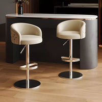 Modern Minimalist Swivel Bar Stool – Adjustable & Nordic Style Counter Chair - DSARD