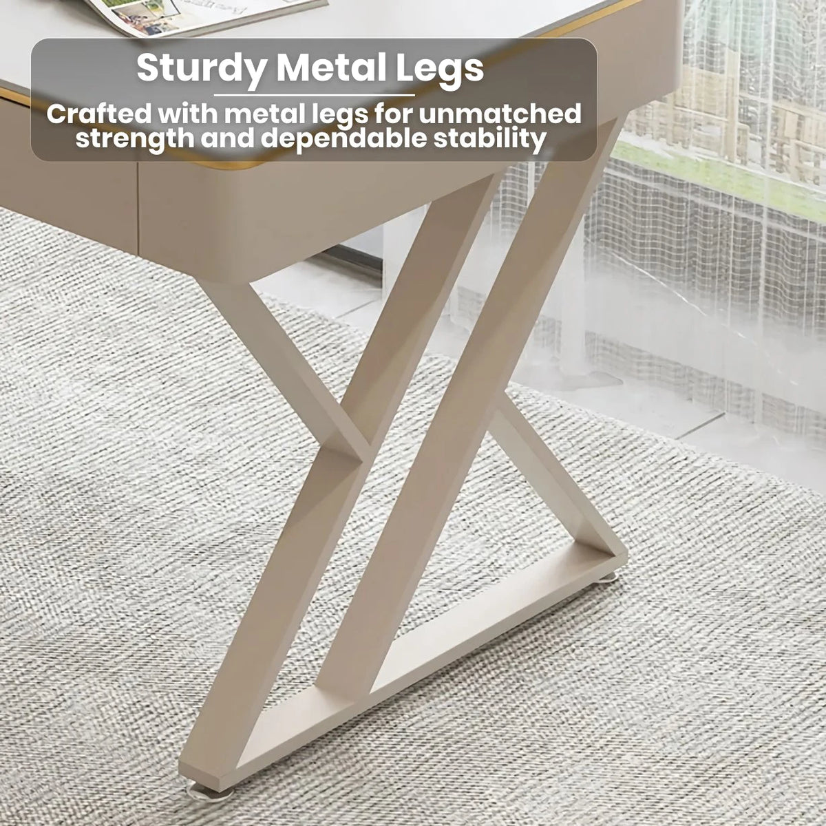 Modern Sleek Office Workbench Elegant Wooden Computer Desk for Home and Office - DSARD