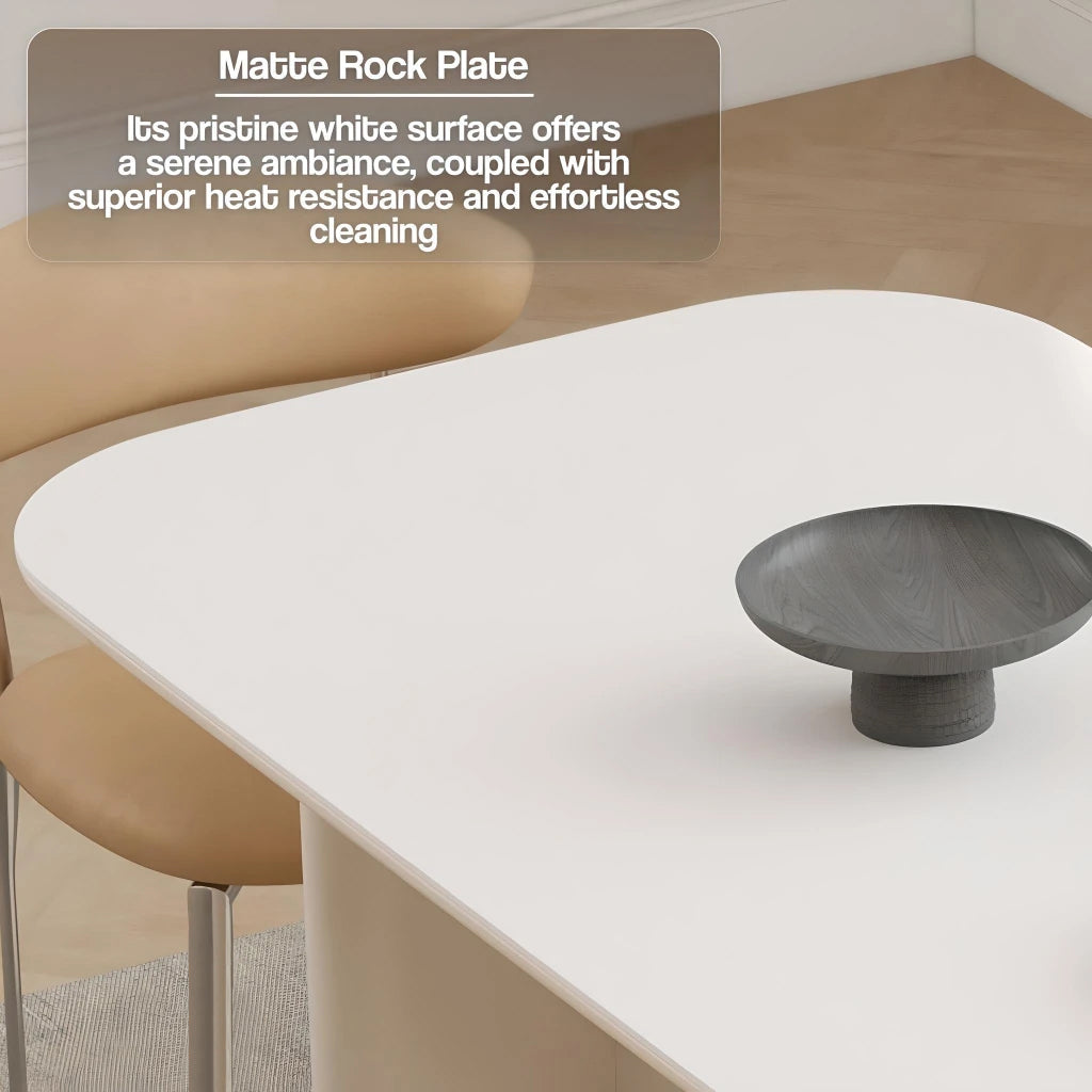 Nordic Marble Dining Table Luxury Versatile - DSARD