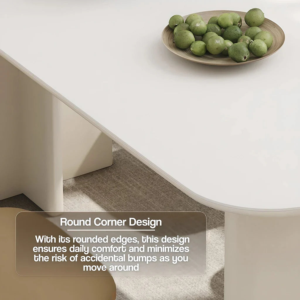 Nordic Marble Dining Table Luxury Versatile - DSARD