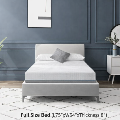 Gel-Charcoal Infused Memory Foam Mattress – Comfort King/Queen/Full/Twin Sizes - DSARD