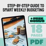 52 Weeks to Financial Freedom: Your Step-by-Step Guide to Smart Weekly Budgeting | 52 Week Budget eBook, Digital Download, Weekly Budget Planner PDF thumbnail 1