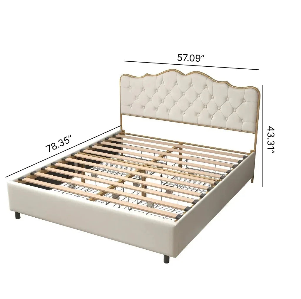 Classic Buckle-Back Bed with Storage Drawers - DSARD - DSARD