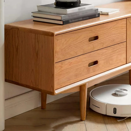 DSARD Modern Nordic Wooden TV Stand